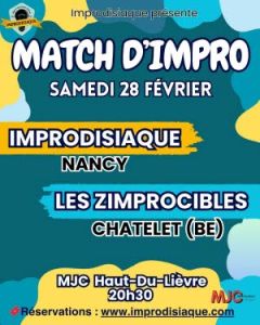 spectacle d impro - Match d'impro